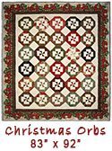 Christmas Orbs quilt
